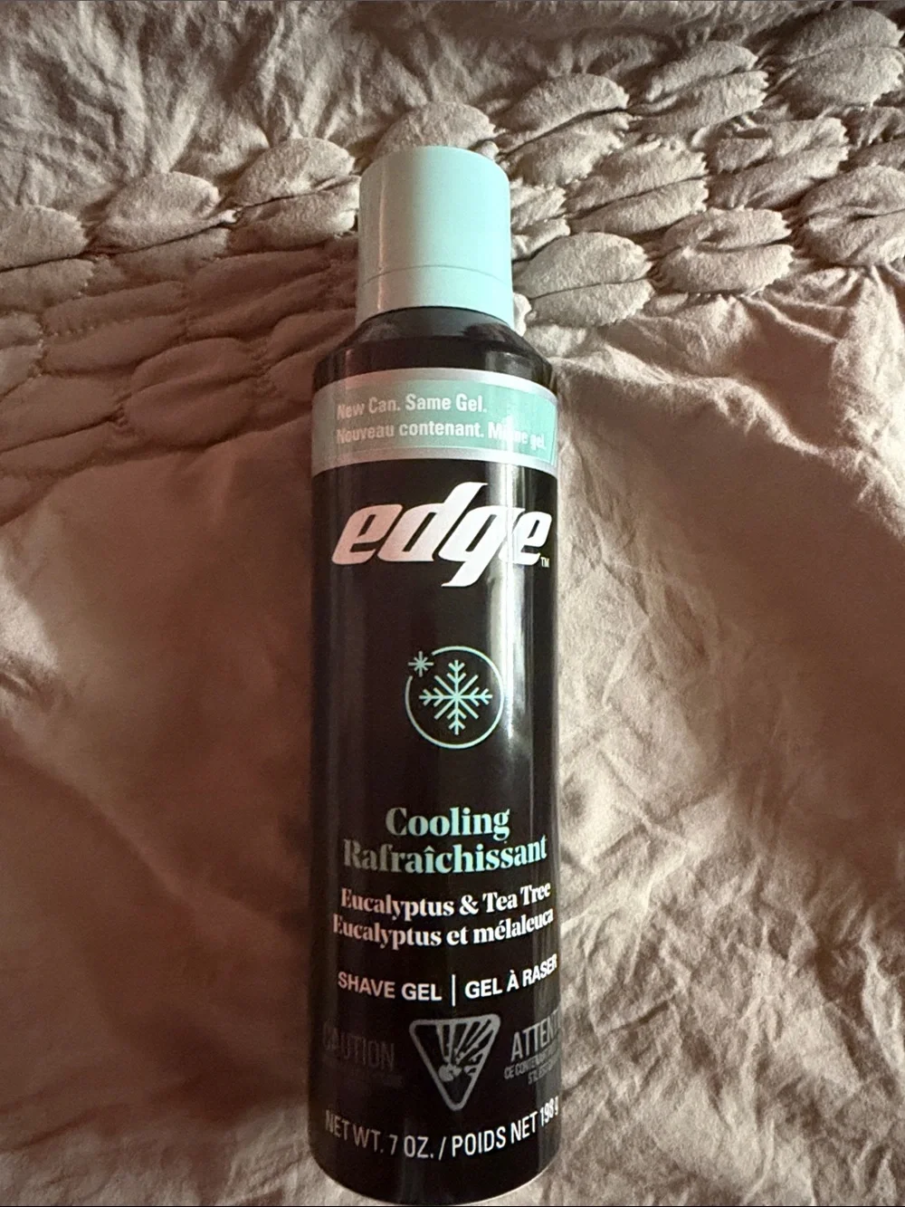 edge Cooling Eucalyptus & Tea Tree Shave Gel - Black/Light Blue